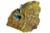 Azurite and Rosasite Association - Hidden Treasure Mine, Utah #119507-1